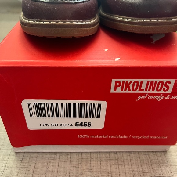 PIKOLINOS ALDAYA W8J-3541 GARNET Leather Loafers - BRAND NEW IN BOX sz 36/6 - Picture 11 of 11